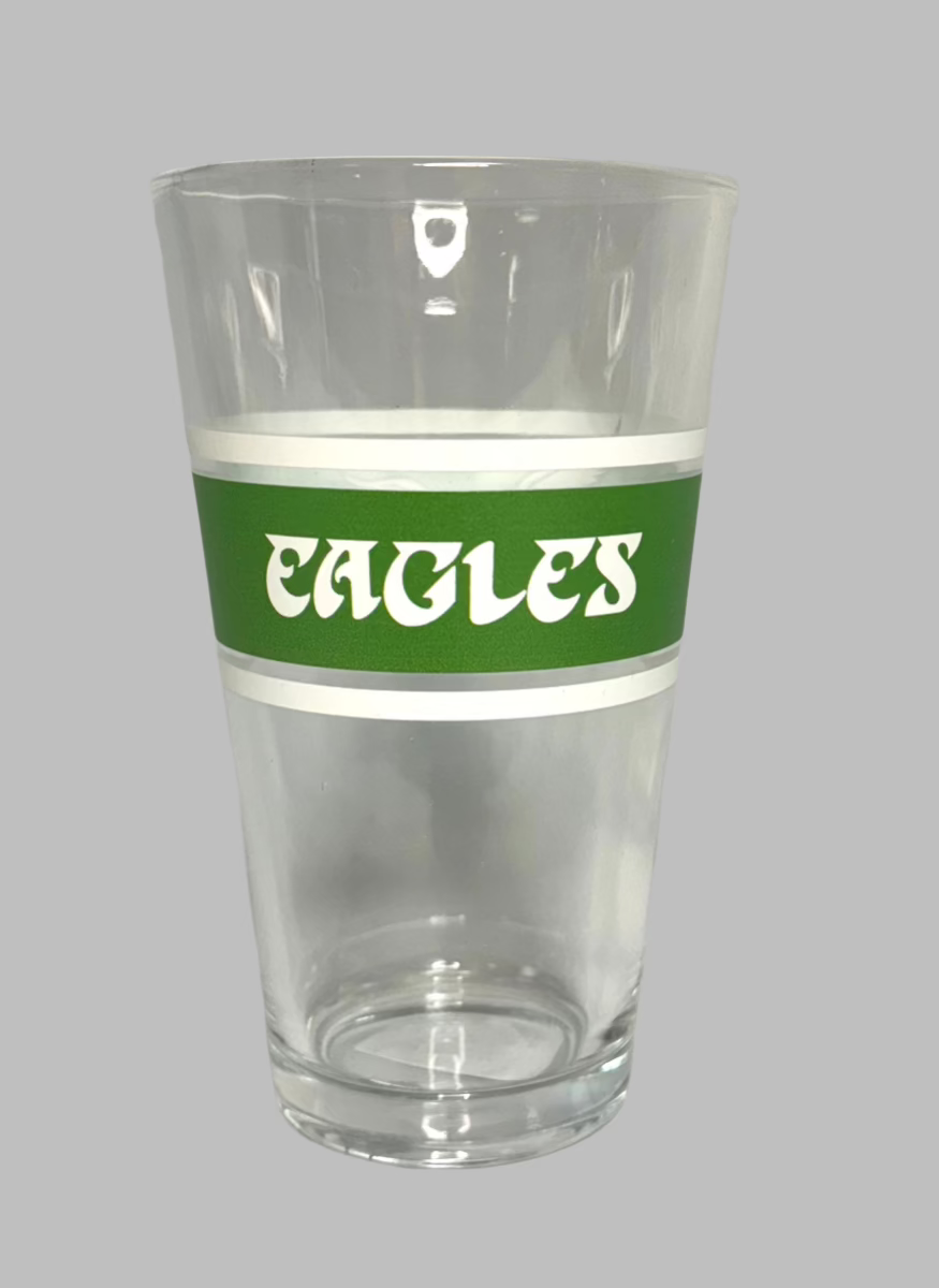 Philadelphia Eagles Vintage Striped Pint