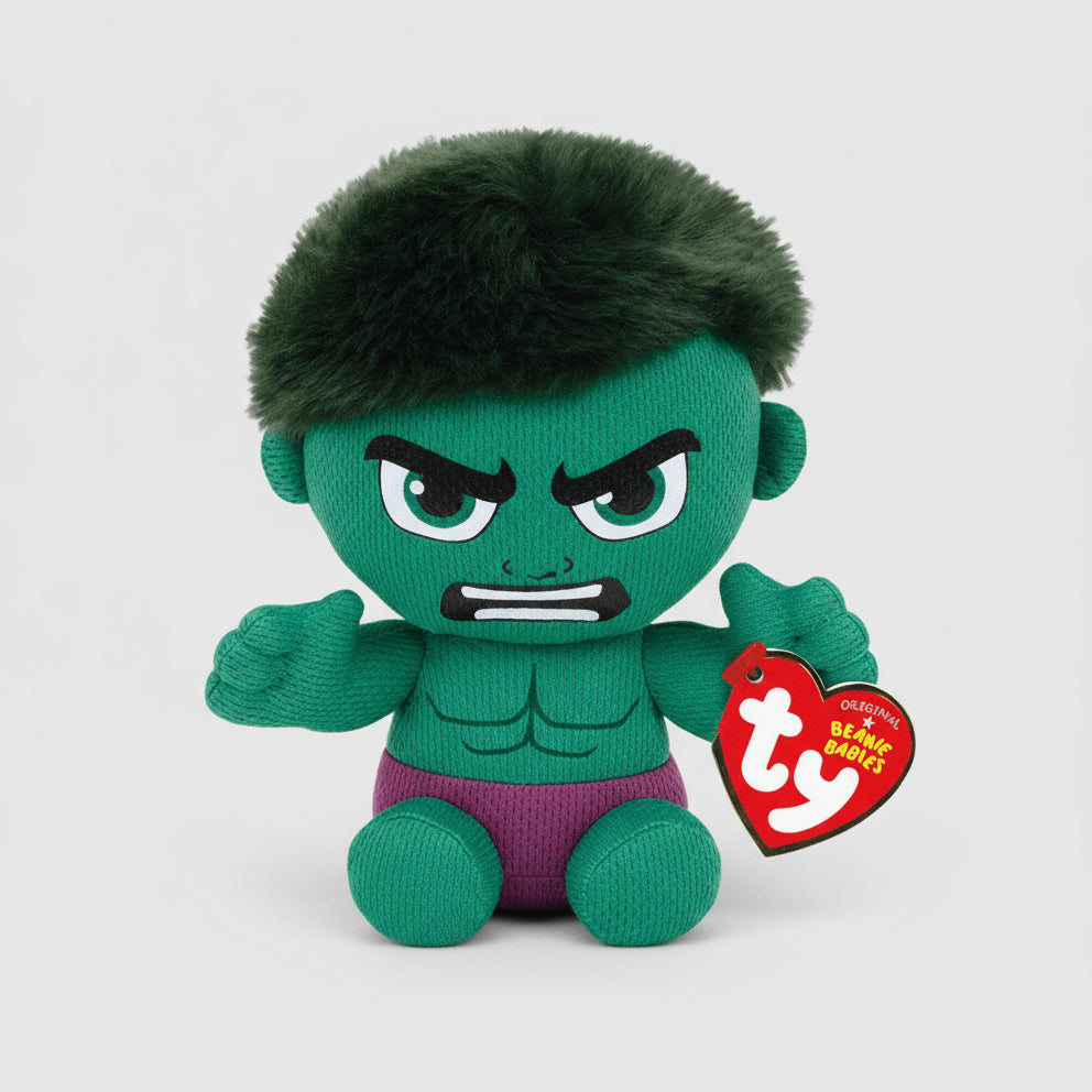 Ty - Marvel's Hulk Beanie Baby - Clearance