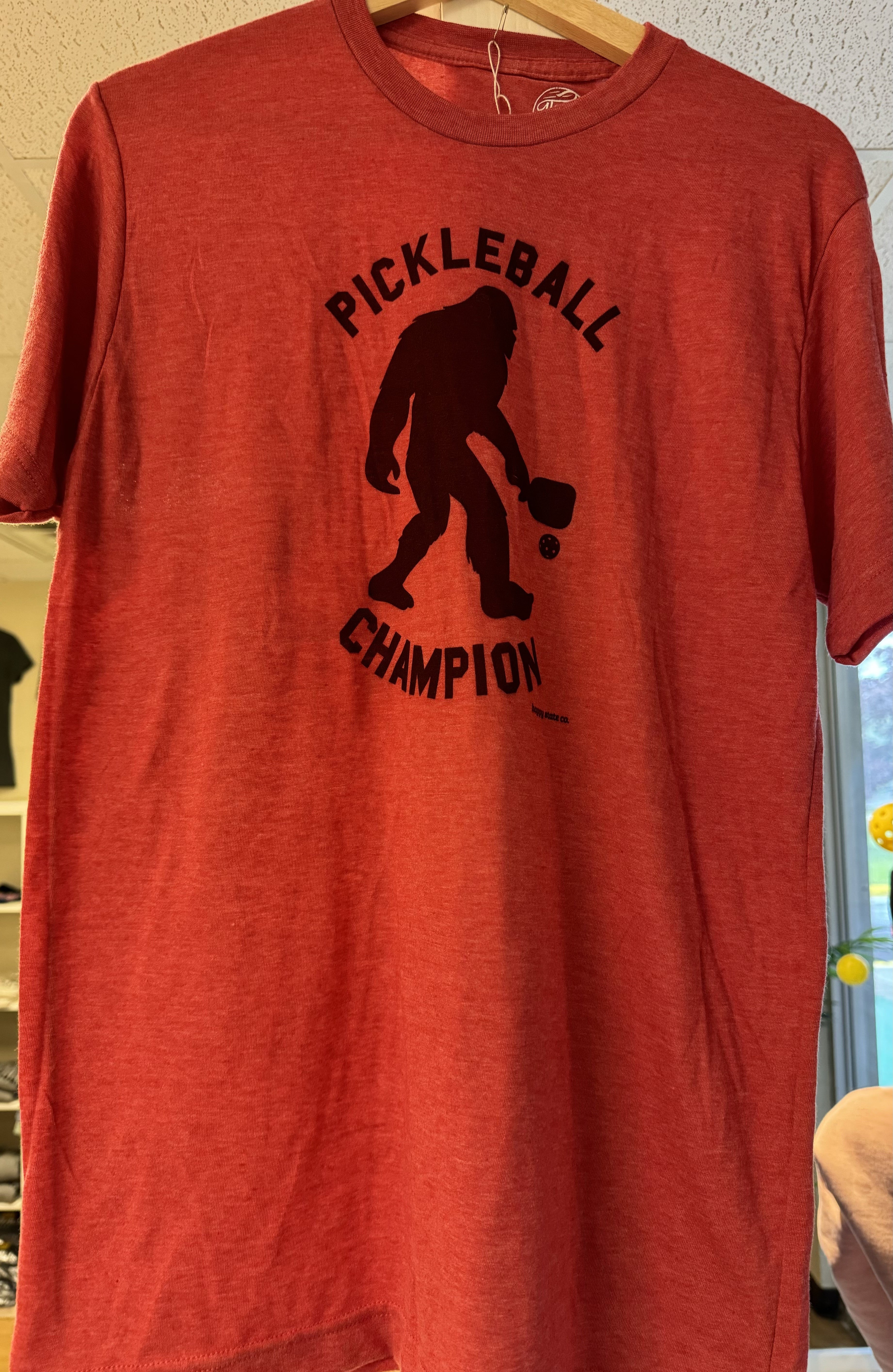 Sasquatch Pickleball Champion T Shirt - Father's Day