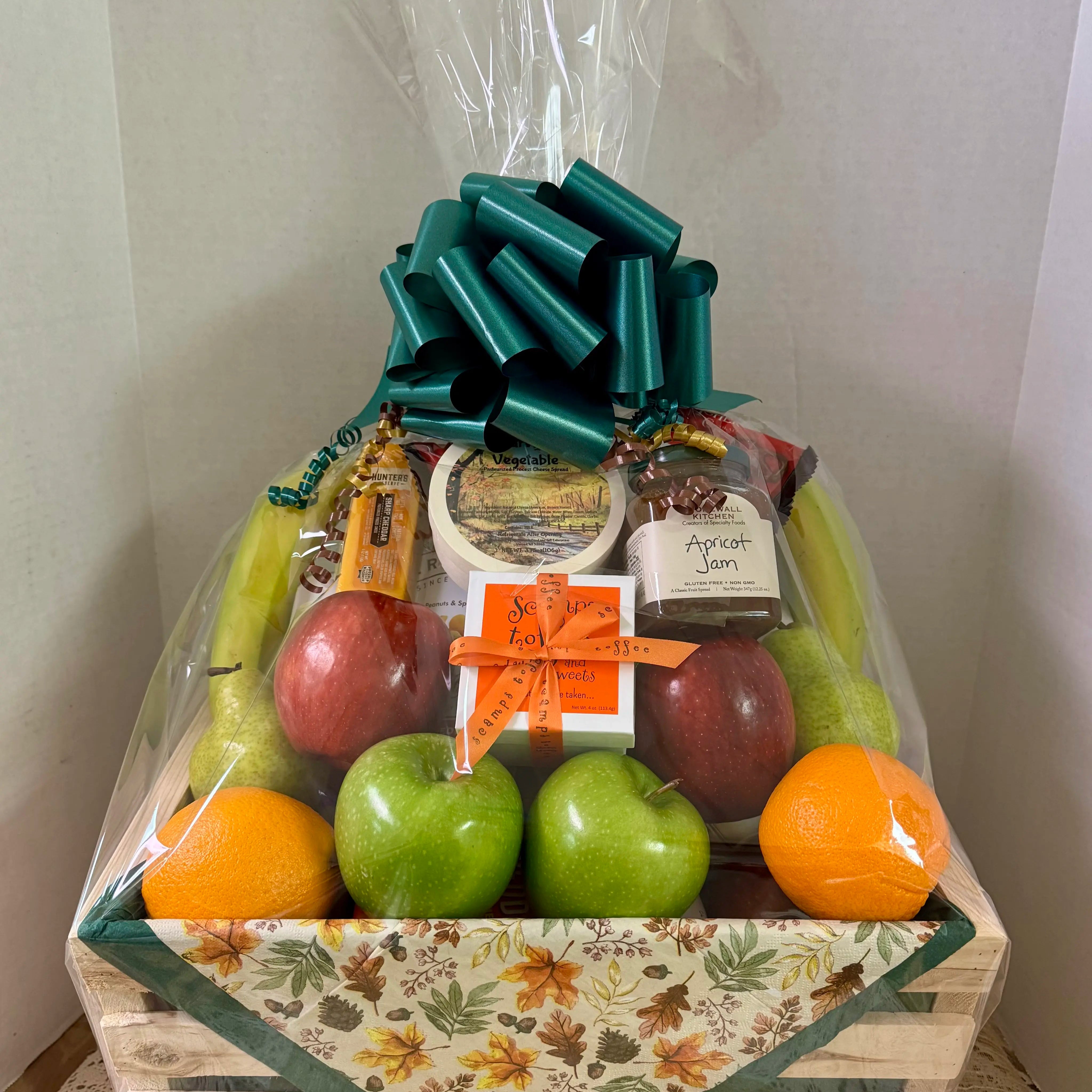 Large Fruit, Cheese & More Gift Basket - Premium