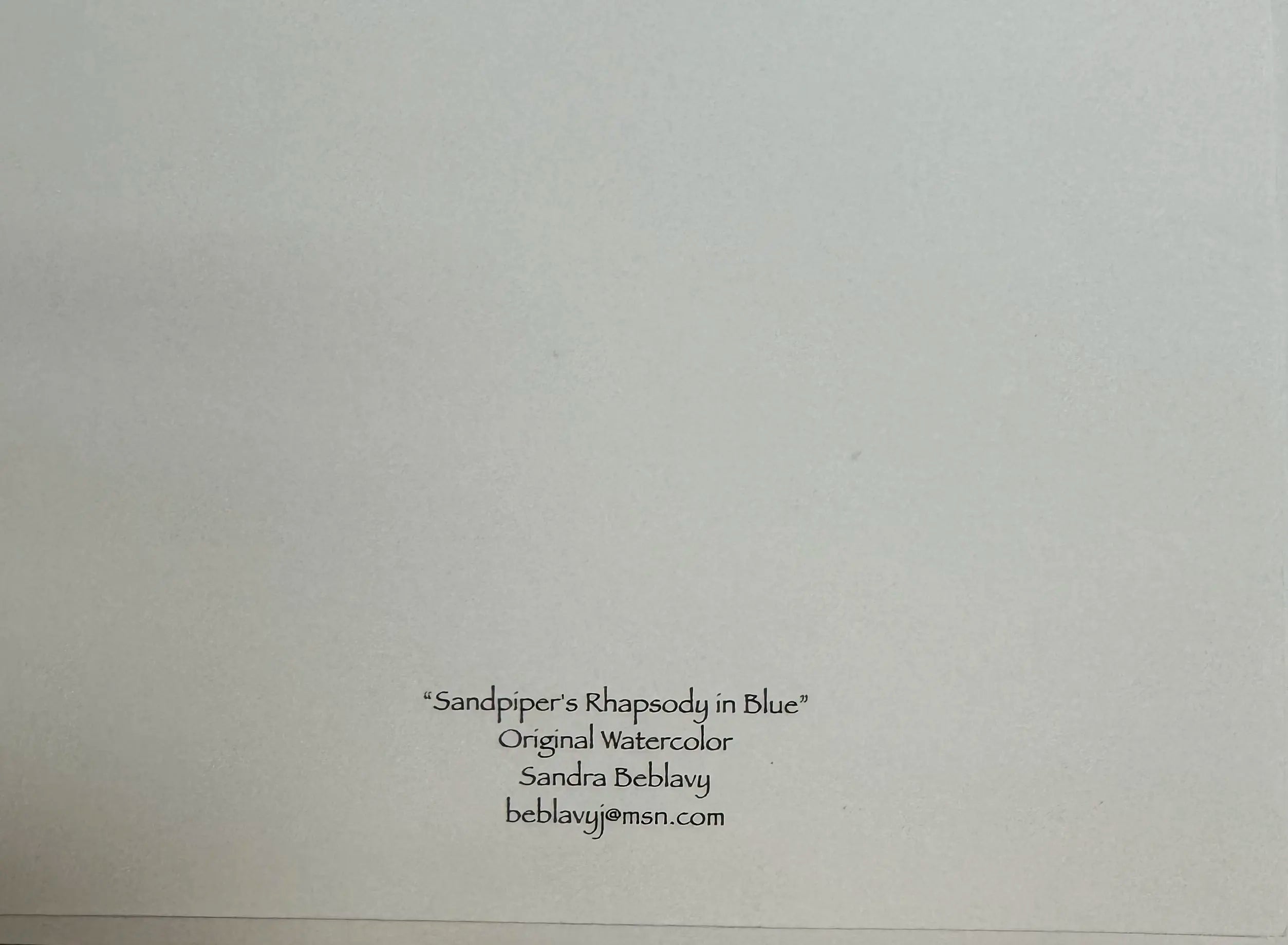 Green Heron 5x7 Greeting Card - Watercolor Art by Sandra Beblavy