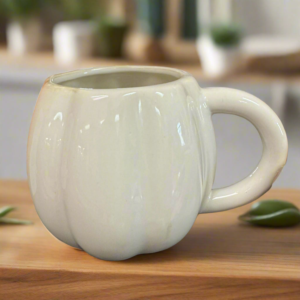 Sweet Water Decor - Cream Pumpkin 19oz Mug