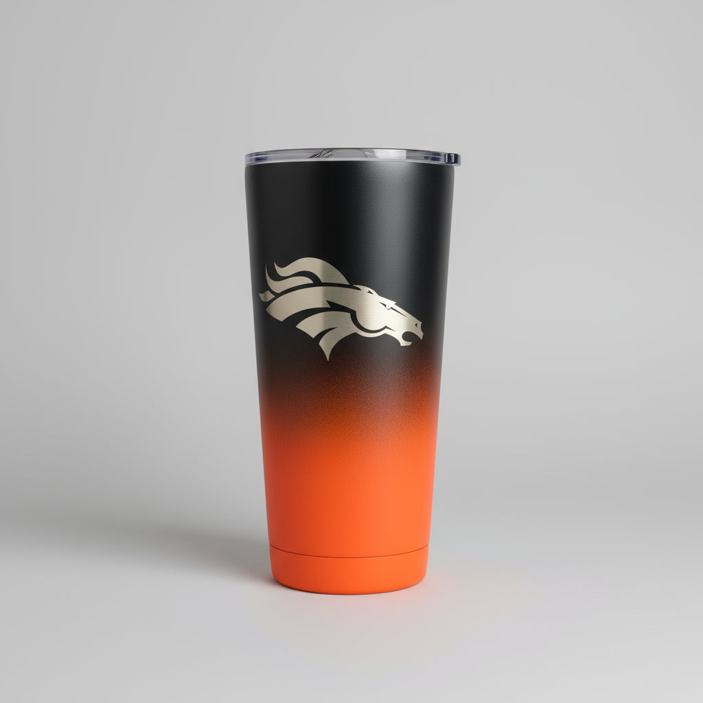 WinCraft - Denver Broncos Laser Etched 26oz Ice Shaker - Clearance