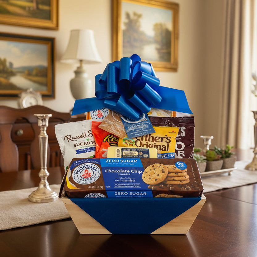 Cesta de regalo para diabéticos de Jenny