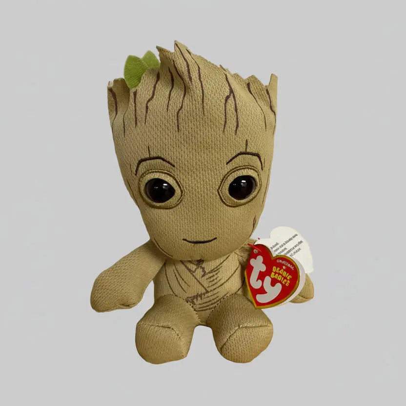 Ty Beanie Marvel's Groot - Officially Licensed Plush - BOGO