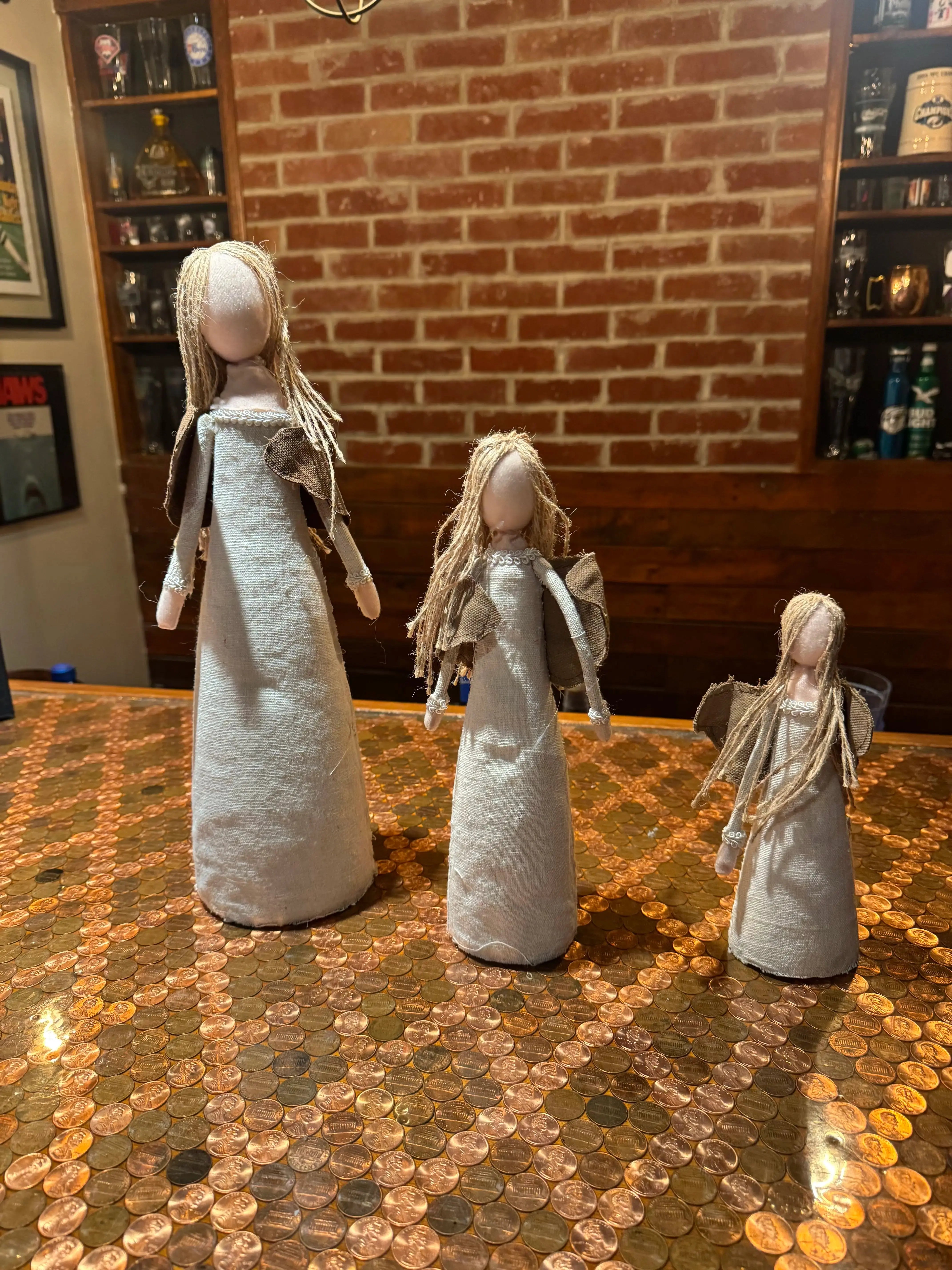 Fabric Angel Holiday Decor