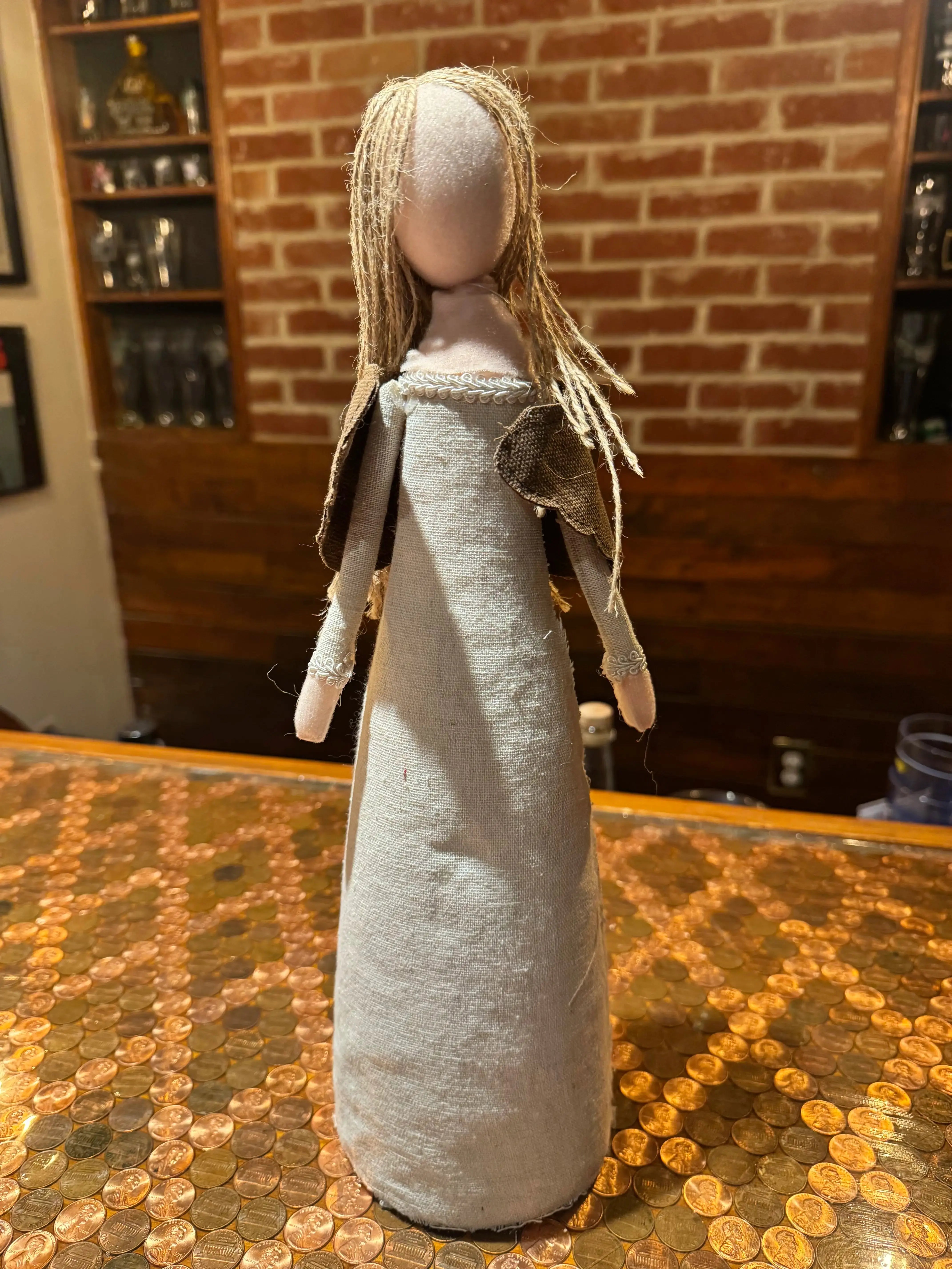 Fabric Angel Holiday Decor