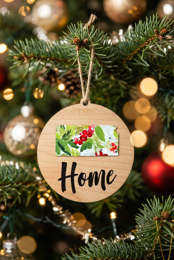 Pennsylvania Home Christmas Ornament Tag
