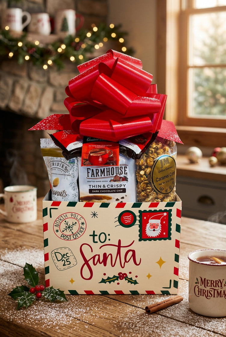 Large Letter To Santa Gift Box
