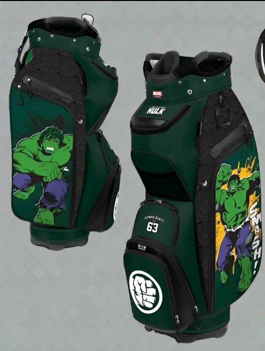 Incredible Hulk Marvel Cooler Golf Bag