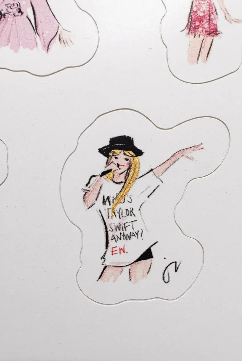 Taylor Swift Art Labels | Swiftie Sticker Labels