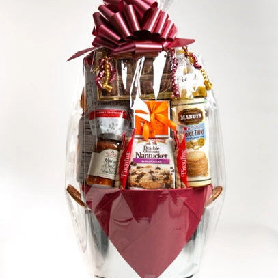Jenny’s Grand Metal Bucket Gift Basket - Holiday Gift