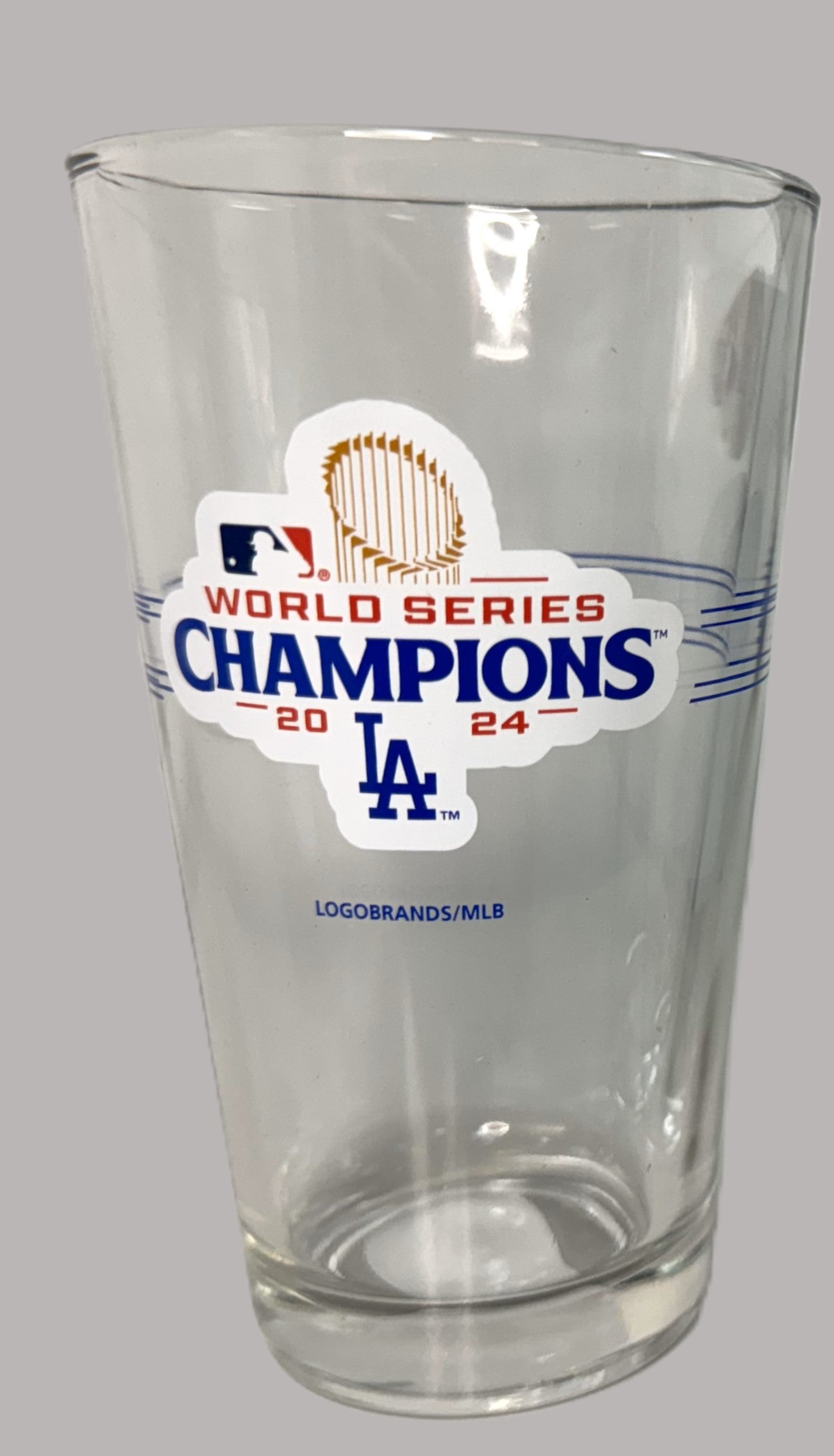 LA Dodgers World Series Champions Pint Glass