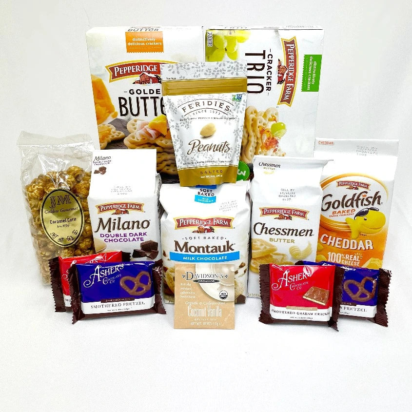 Caja de regalo grande de feliz cumpleaños