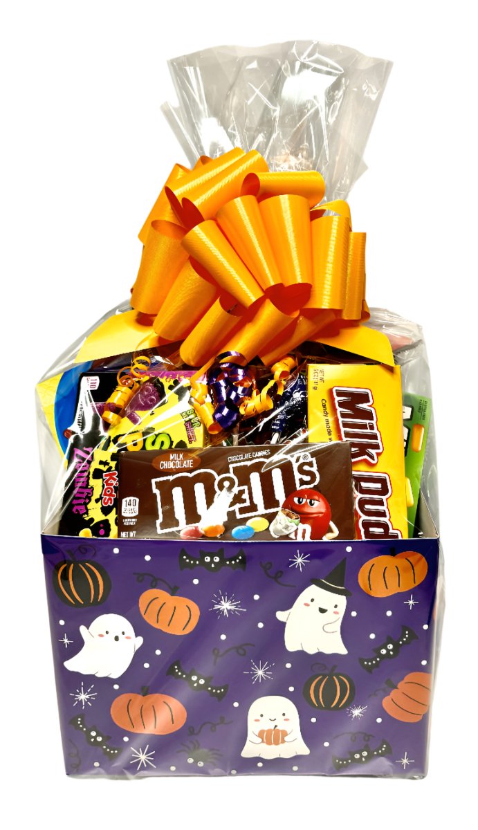 Large Pumpkin & Ghost Junk Box - Halloween Gift