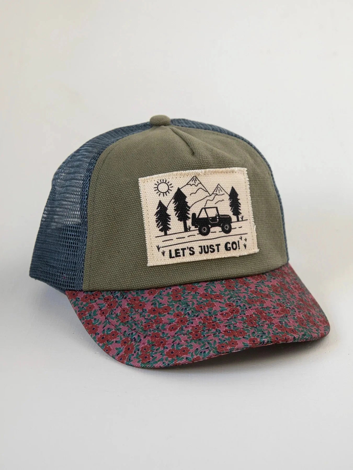 Gorra de camionero Natural Life - Let's Just Go