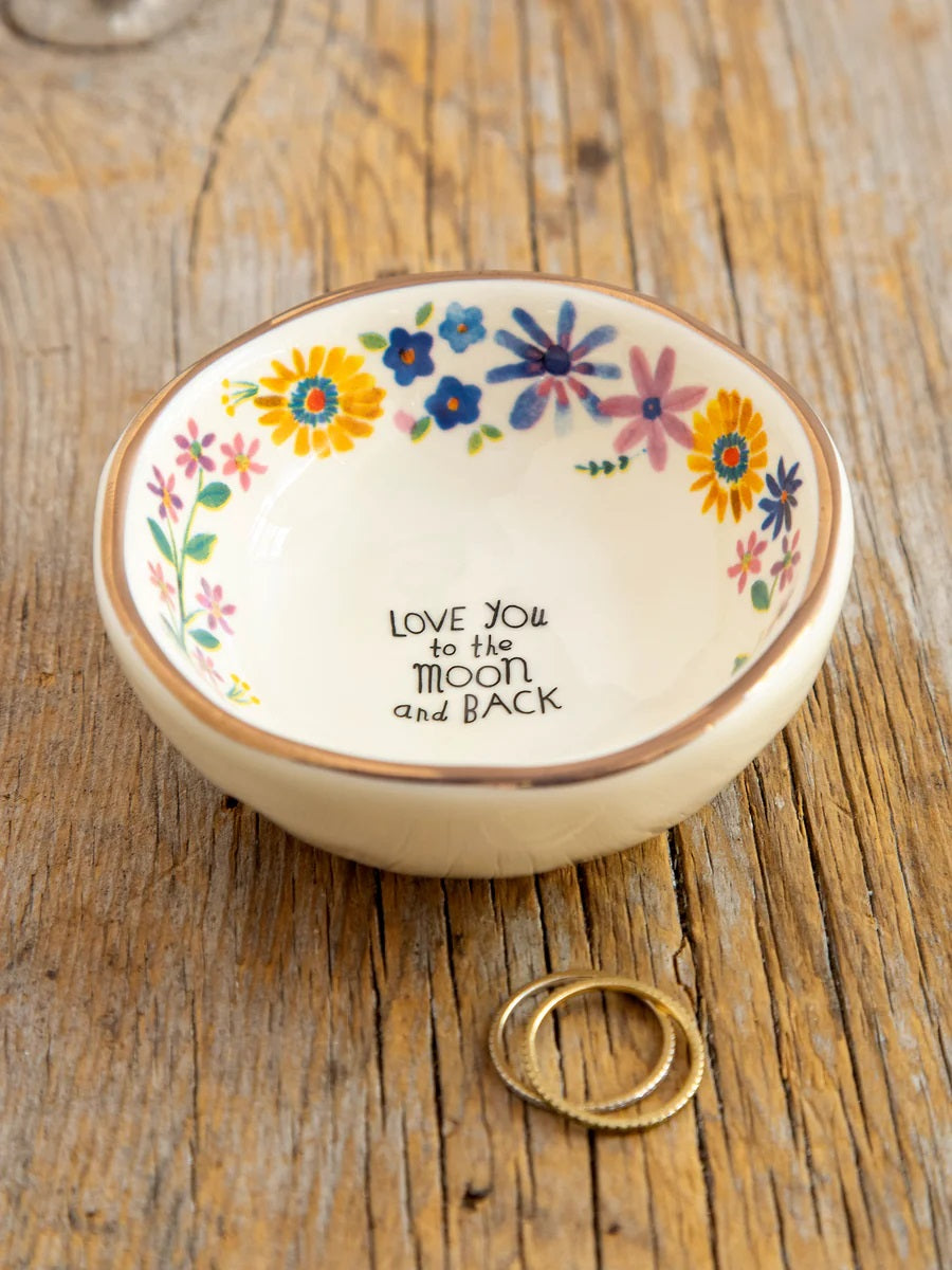 Love To The Moon Trinket Bowl