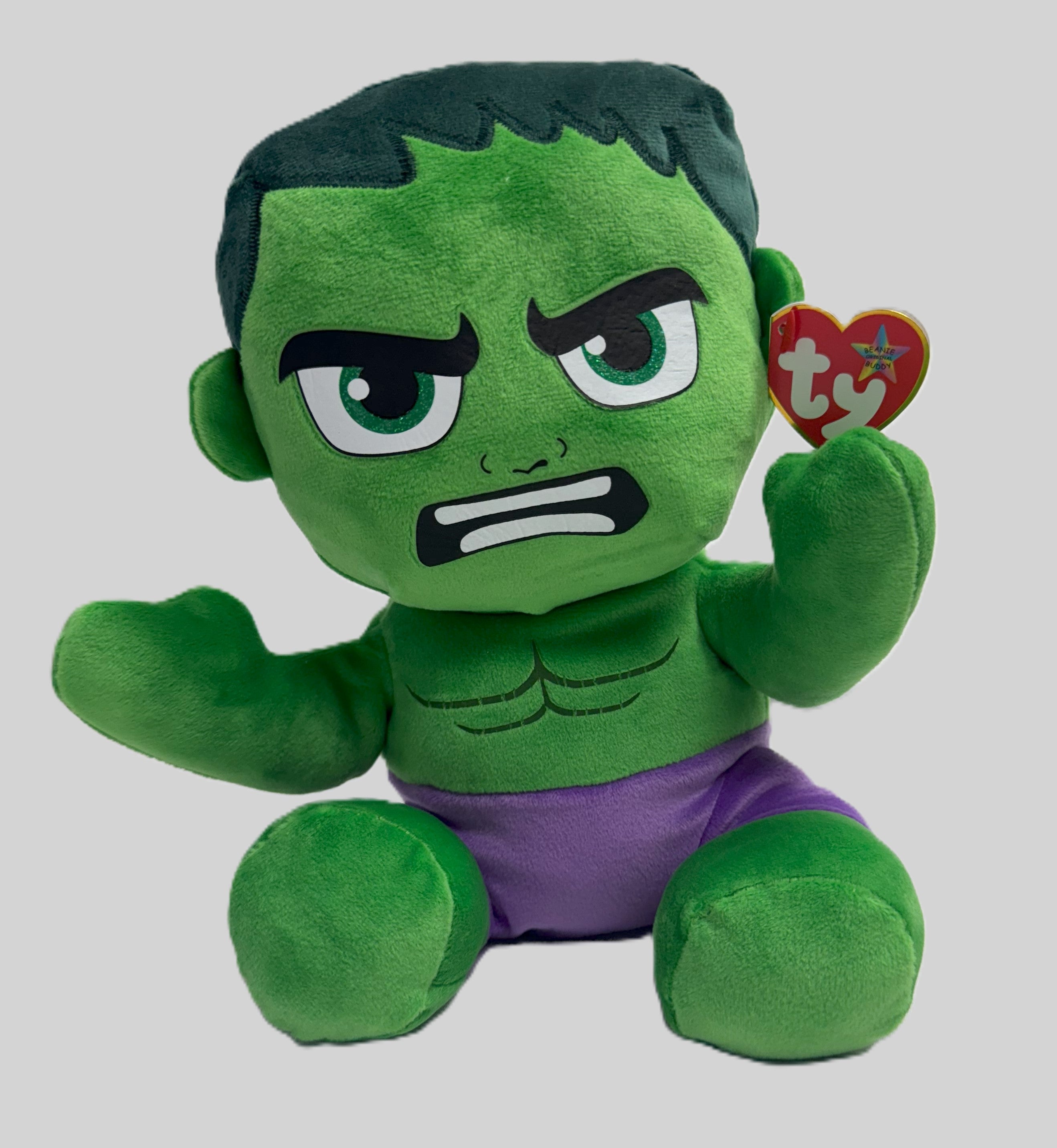 Large Ty Plush Marvel's Hulk