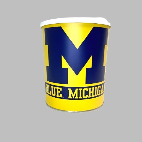 JGB Sports - Michigan Wolverines Gift Tin Basket - Made In America