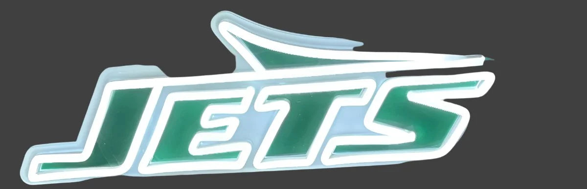FOCO - Letrero LED de los New York Jets - Liquidación