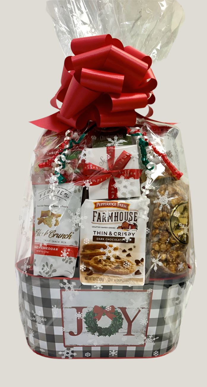 Large JOY Holiday Gift Basket