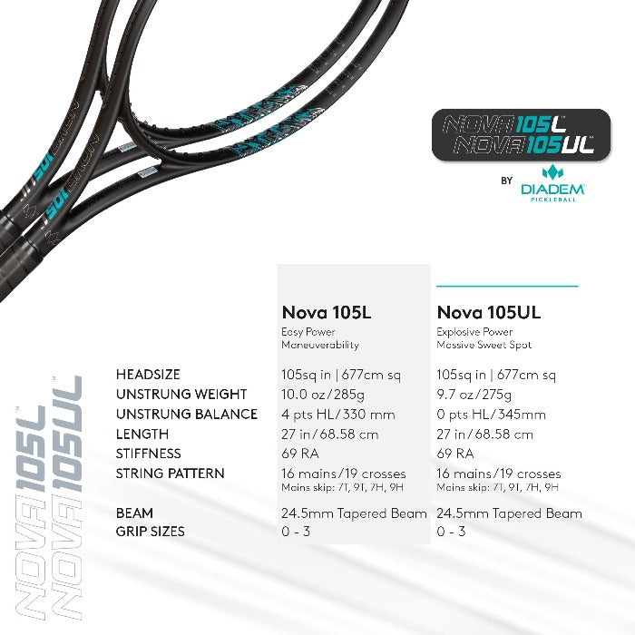 Diadem Sports - Nova 105 FS Tennis Racquet