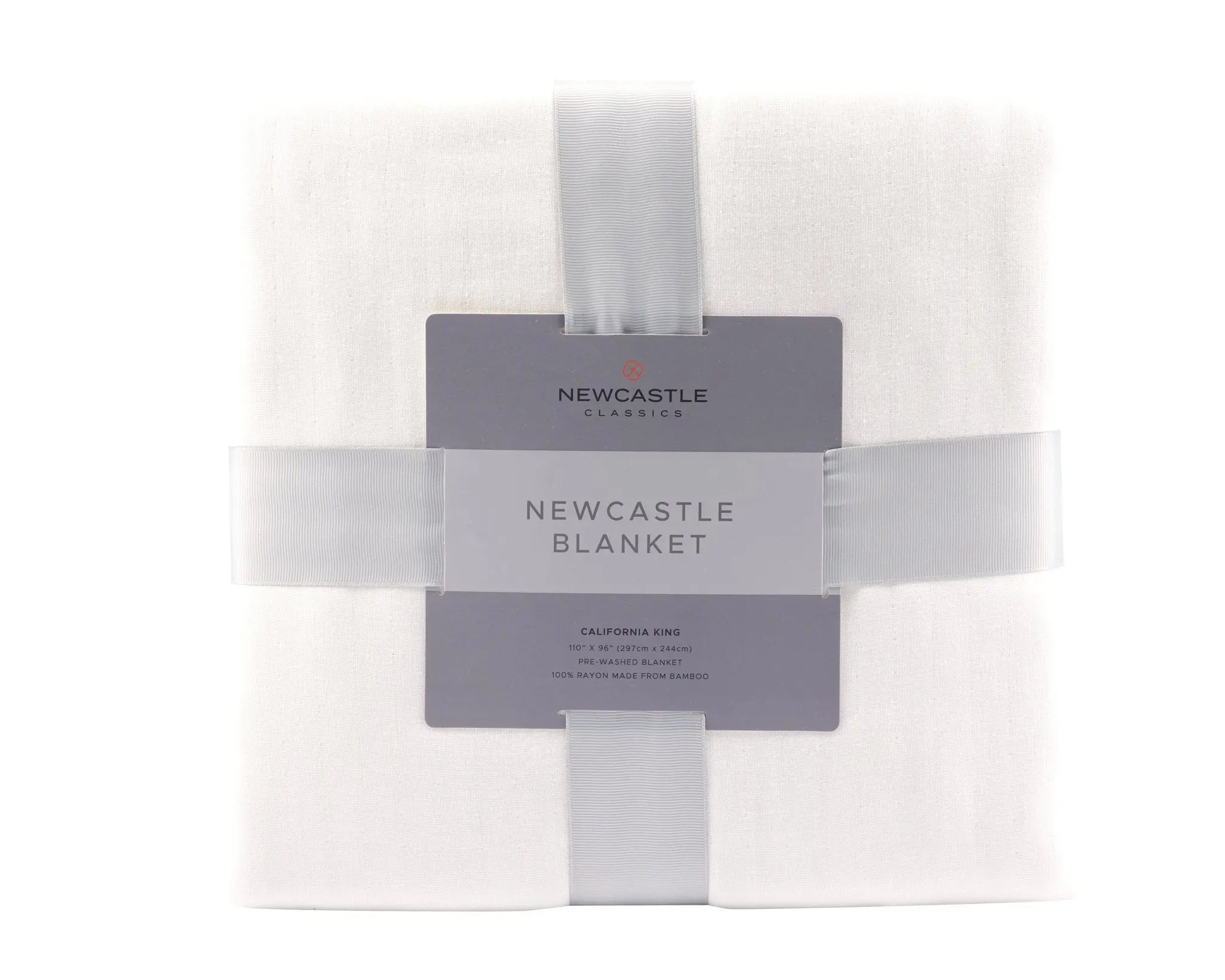 Pristine White Oversized King Luxury Bamboo Muslin Bed Blanket Newcastle Classics