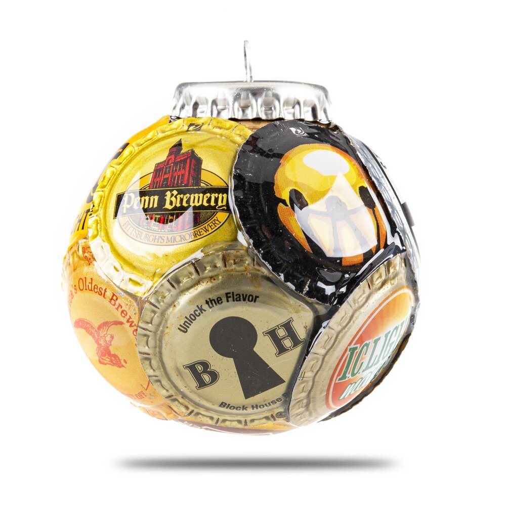 Kaps For Kids - Pennsylvania Brewery Bottle Cap Ornament - Clearance