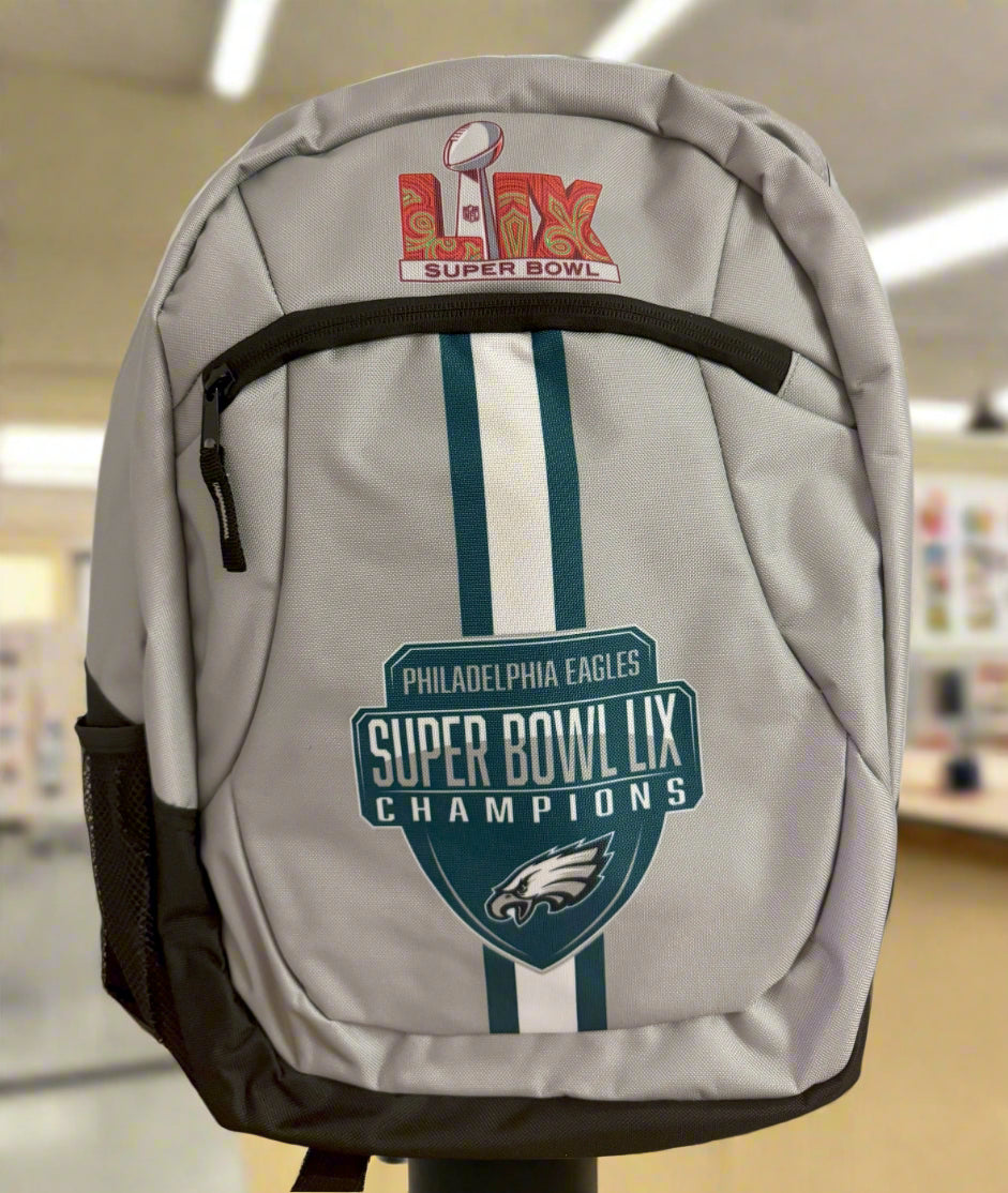 Foco - Philadelphia Eagles Super Bowl LIX Champions Backpack - Back To School - Clearance