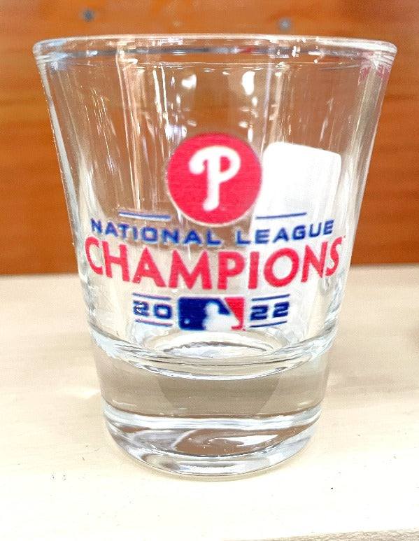 Philadelphia Phillies National League Champions 3oz Shot Glass $9.00