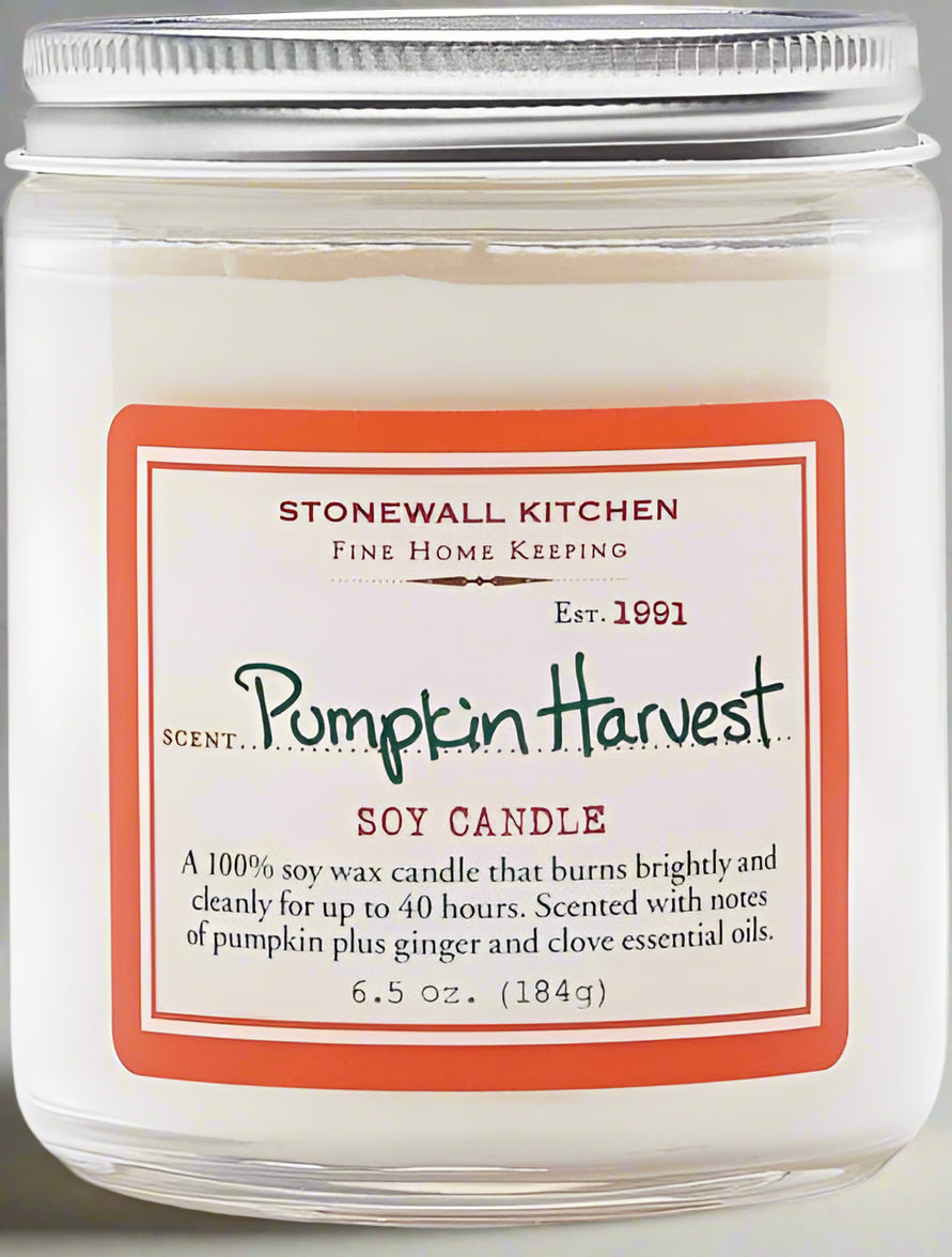 Vela Cosecha de Calabaza de Stonewall Kitchen - 184 g