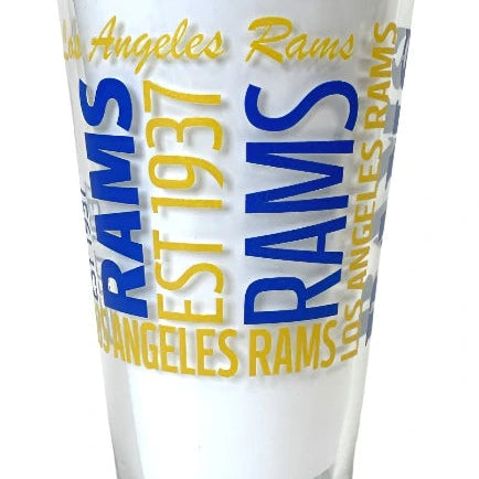 Logo Brands - Los Angeles Rams Pint Glass