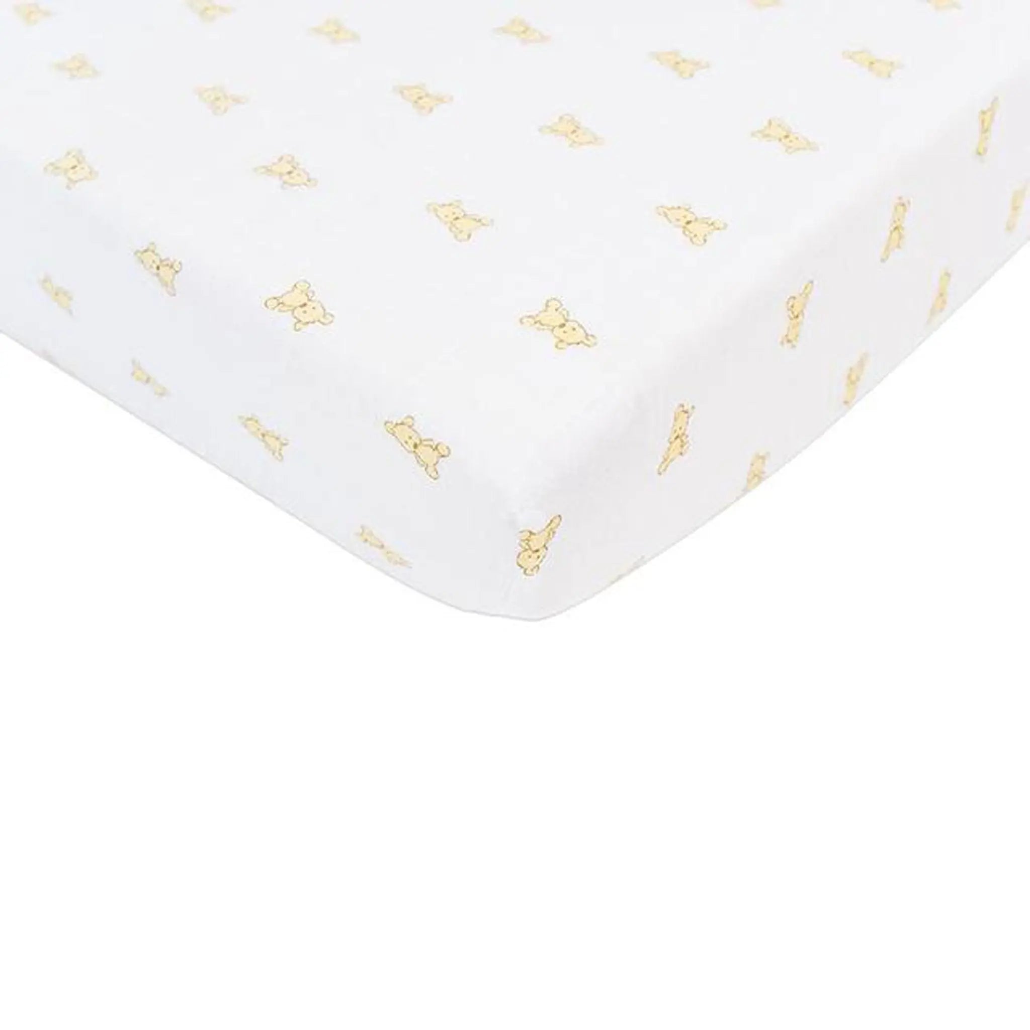 Teddy Bear Cotton Muslin Crib Sheet
