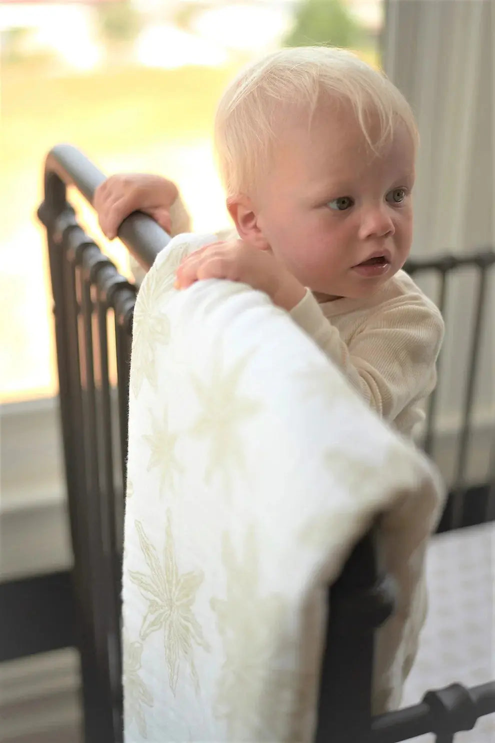 Newcastle Classics Boho Fields Cotton Muslin Blanket | Jenny's Gift Baskets