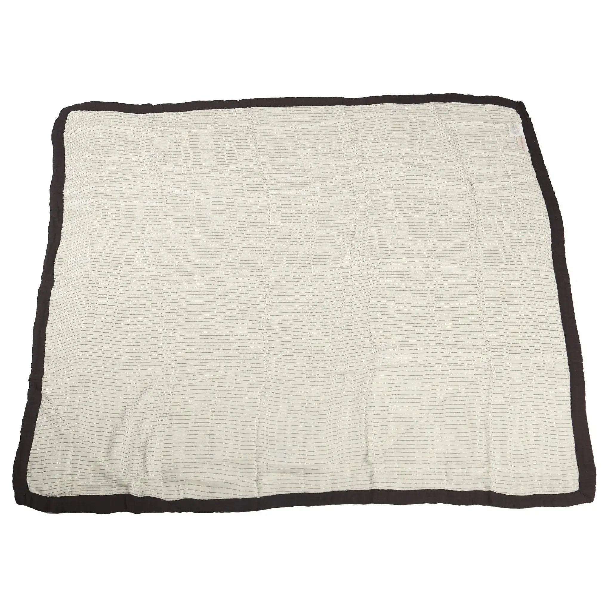 Newcastle Classics Peek-A-Boo Cats & Pencil Stripe Bamboo Muslin Blanket | Jenny's Gift Baskets