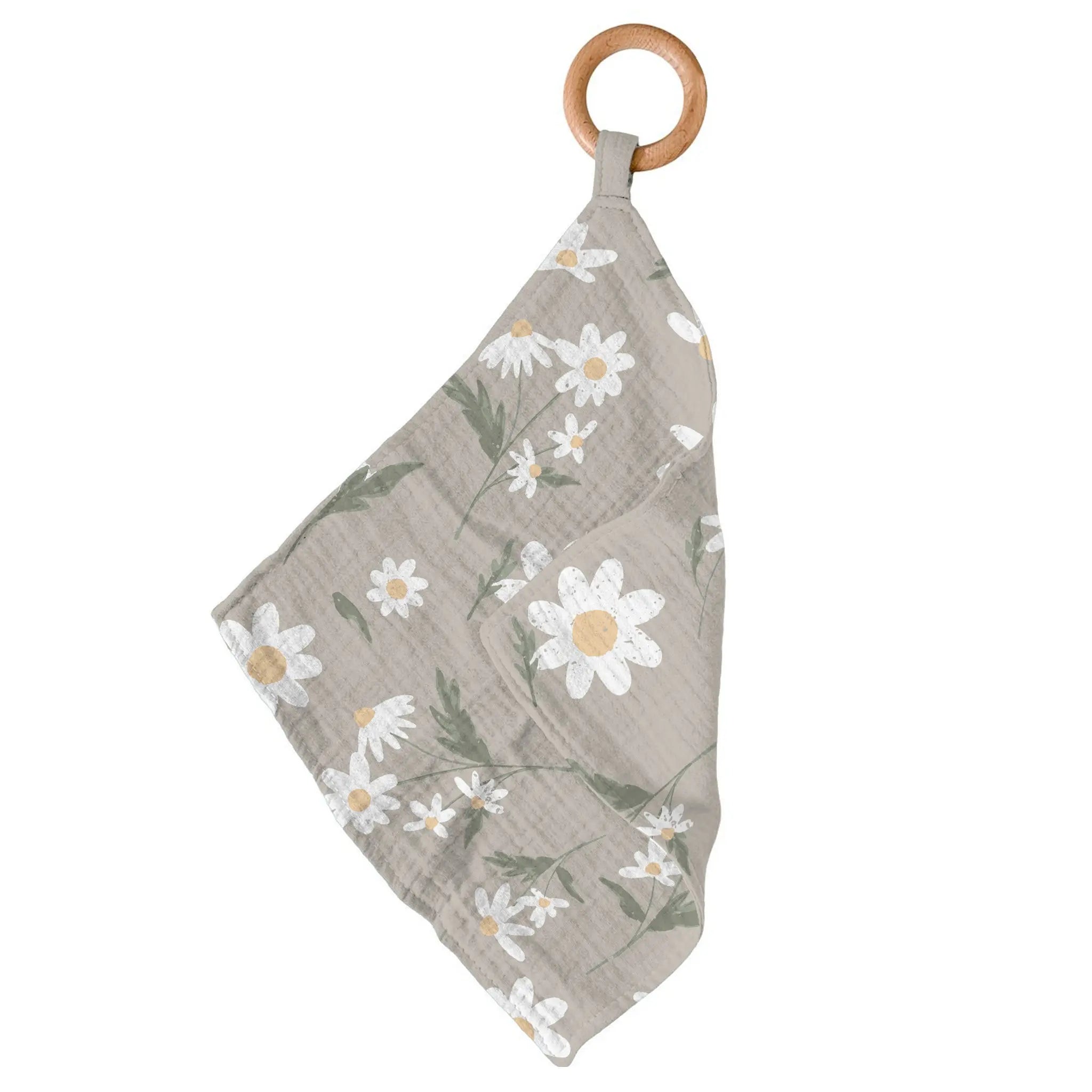White Daisy Bamboo Newcastle Teether Newcastle Classics