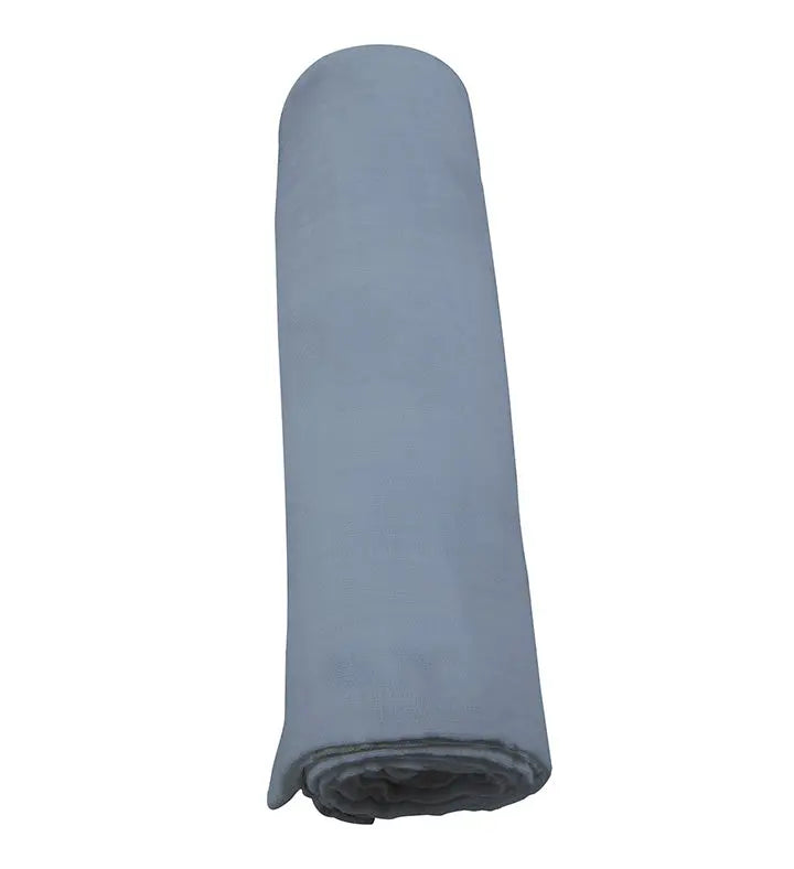 Blue Fog Cotton Swaddle