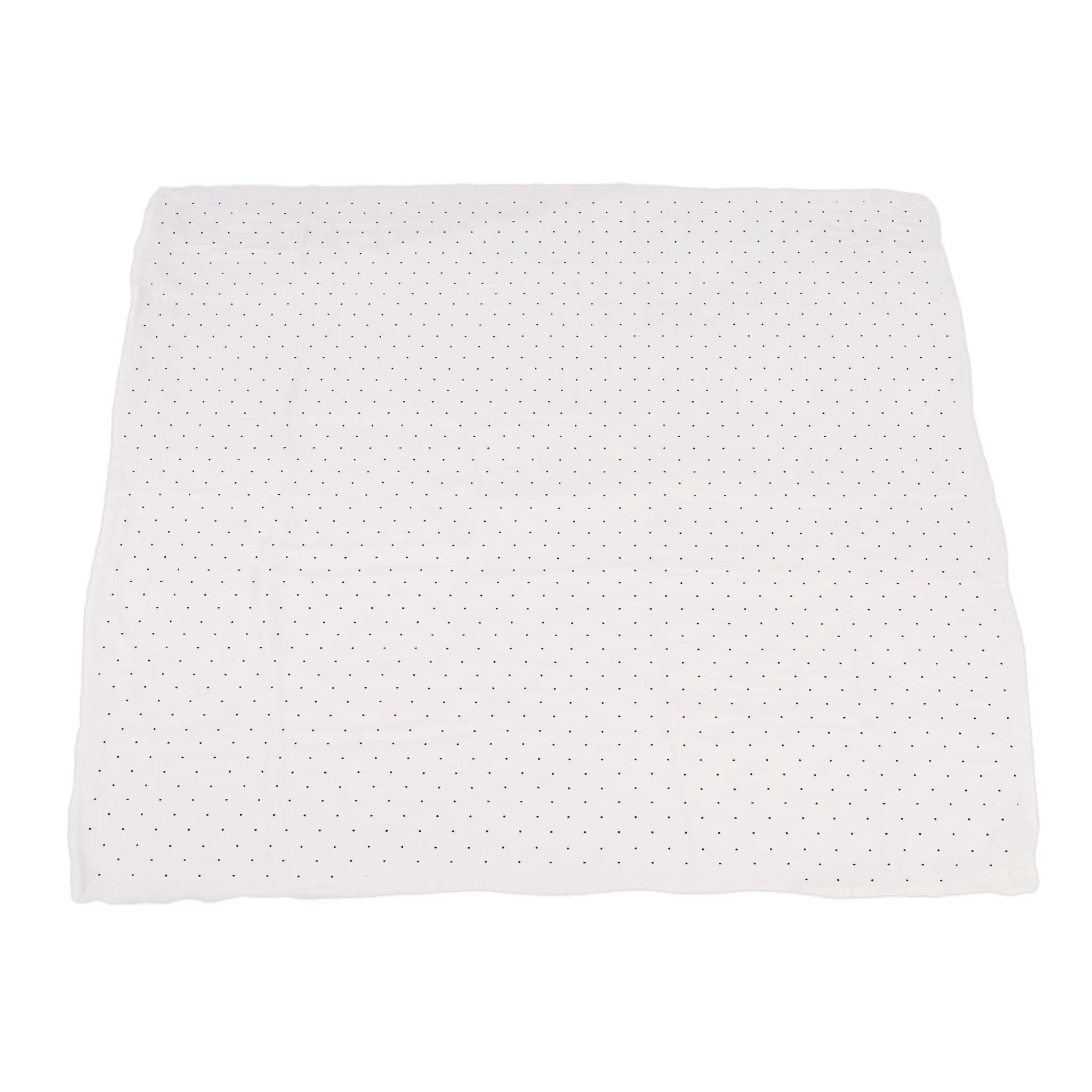 Carnelian Peaches and Black and White Polka Dot Newcastle Blanket