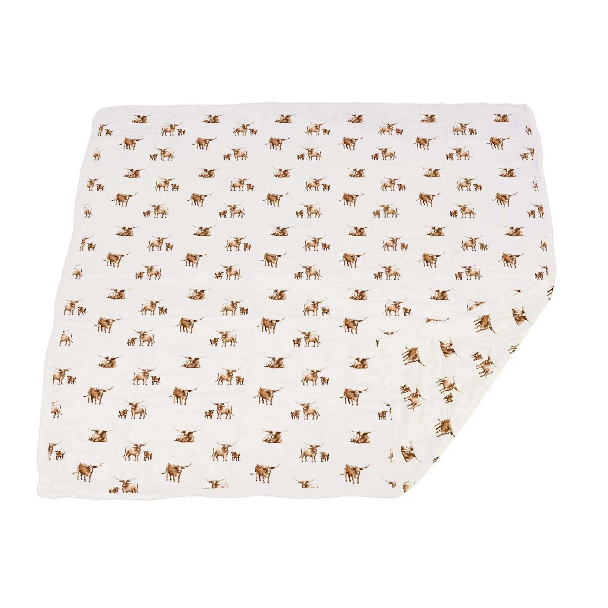 Longhorn Bamboo Newcastle Blanket