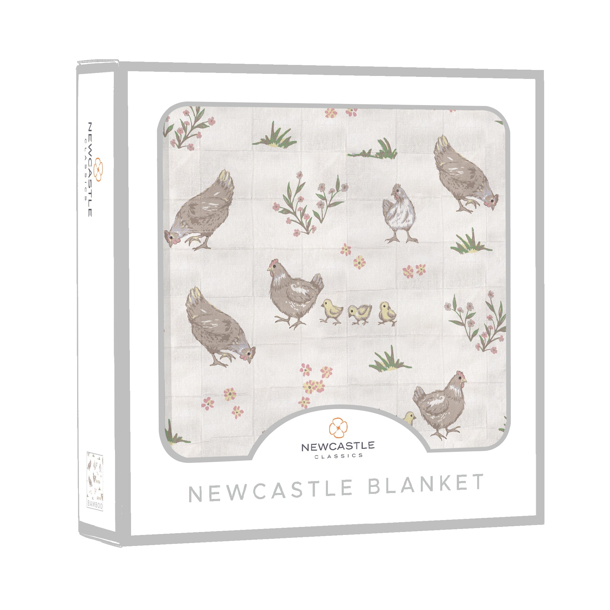 Farm Chickens Newcastle Blanket