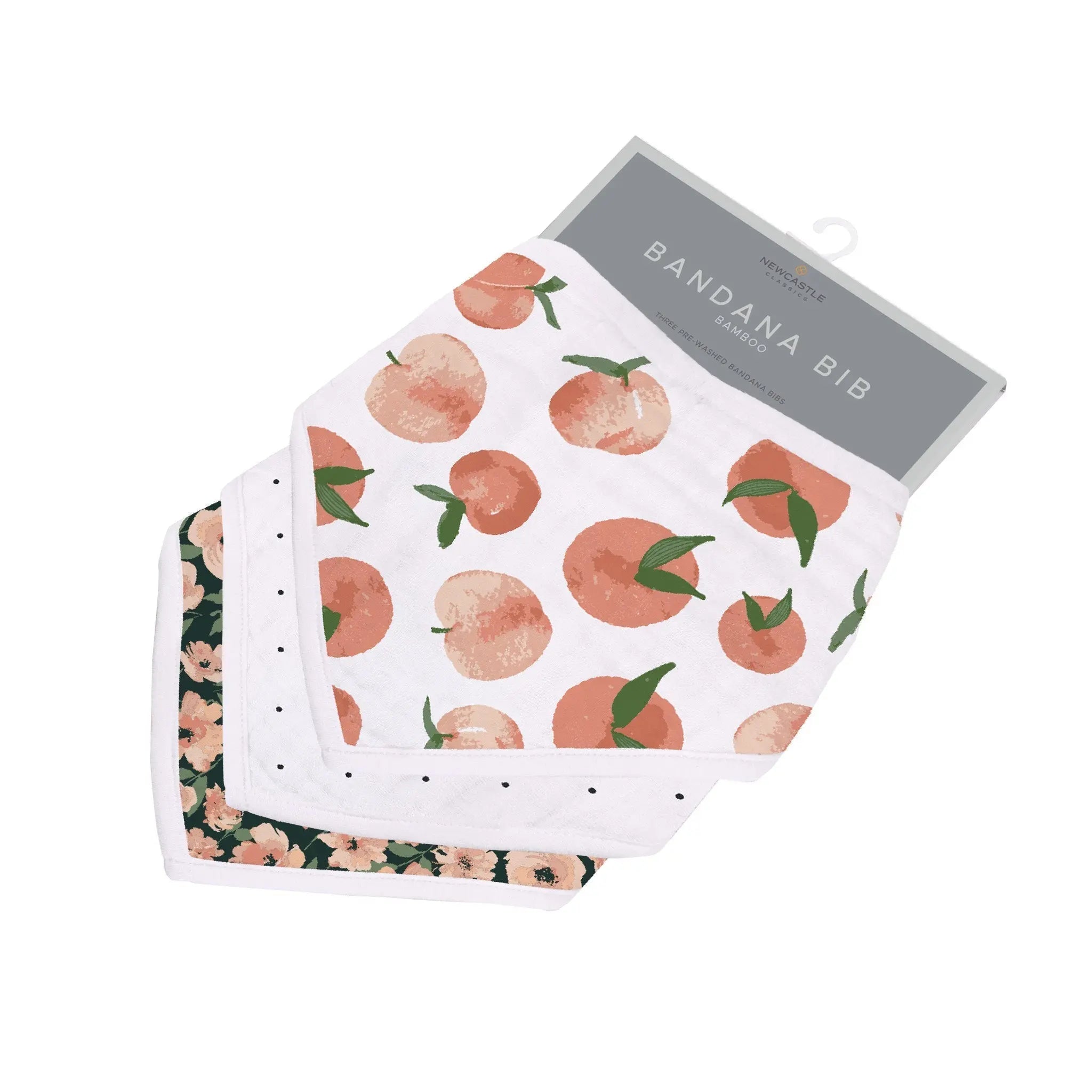 Canyon Sunset Bamboo Bandana Bibs 3Pk Newcastle Classics