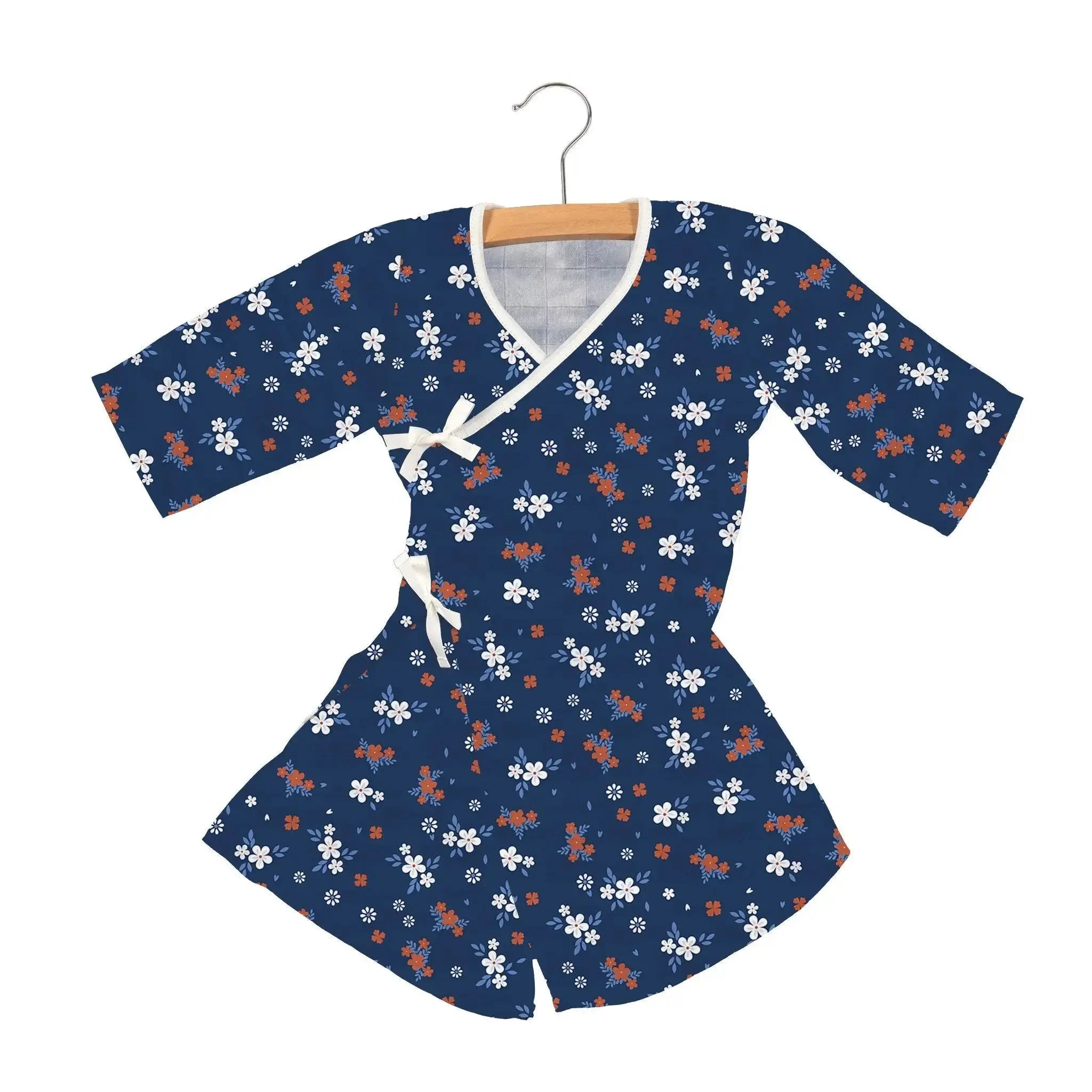 Serenity Floral Bamboo Newcastle Mini Robe Newcastle Classics