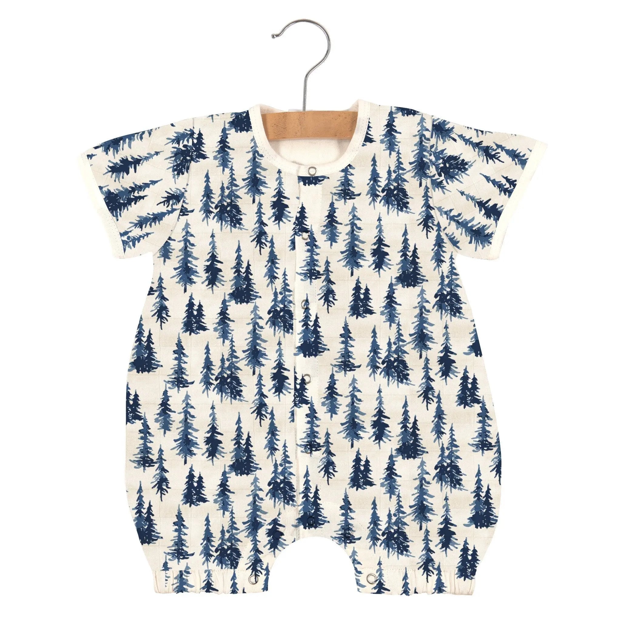 Indigo Forest Bamboo Newcastle Mini Romper Newcastle Classics
