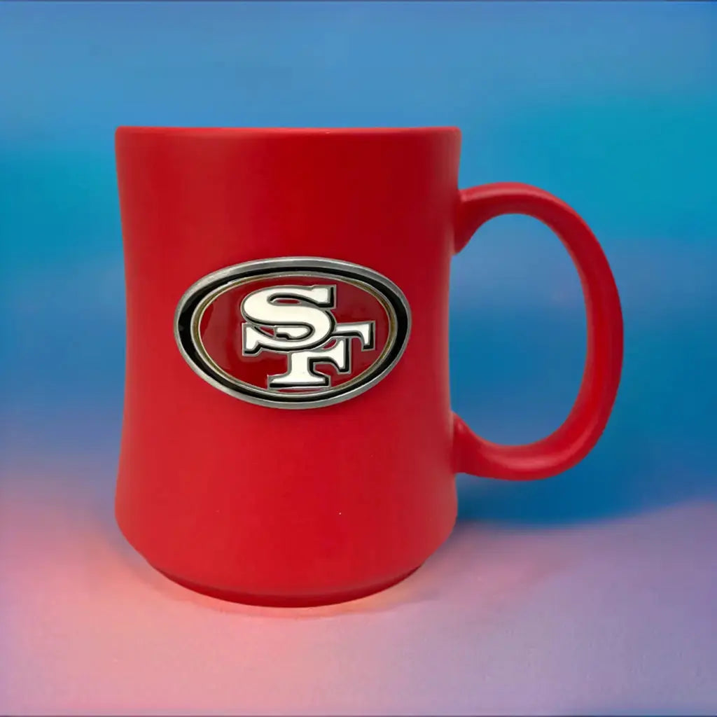 San Francisco 49ers Great American 19oz Ceramic Mug - Officially Licensed NFL Great American Product