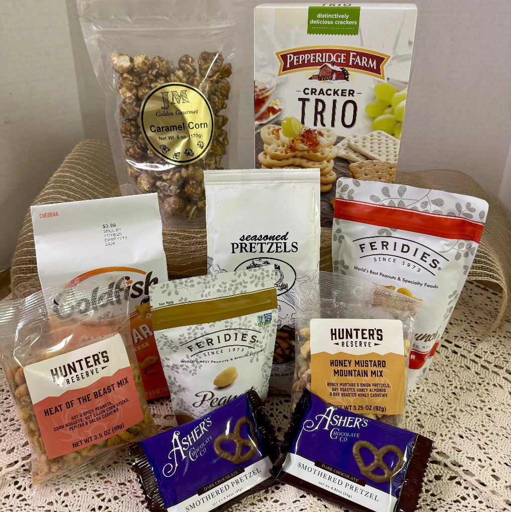 JGB Sports - Cesta de regalo metálica de los Penn State Nittany Lions - Hecha en Estados Unidos