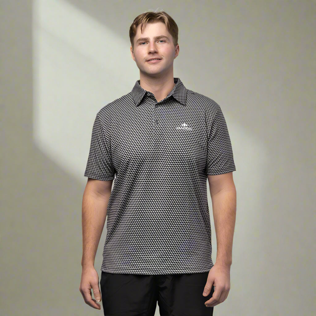 Diadem Sports Online - Men's Scales Competition 18K Pattern Polo - Men's Apparel