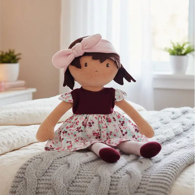 Selina Empathy Doll - Brown Hair with Floral Dress