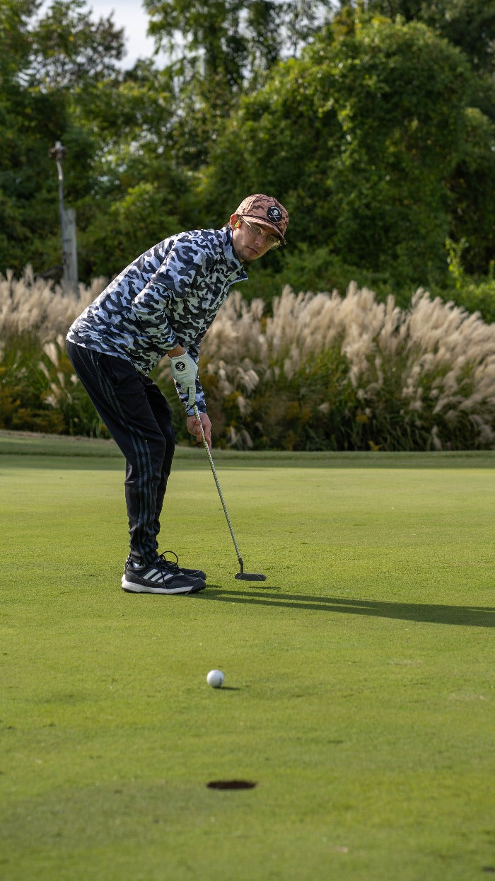 Shank It Golf - Camo Quarter Zip