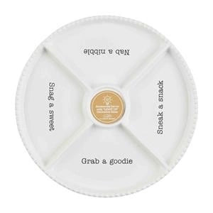 Bandeja separadora para aperitivos Mud Pie