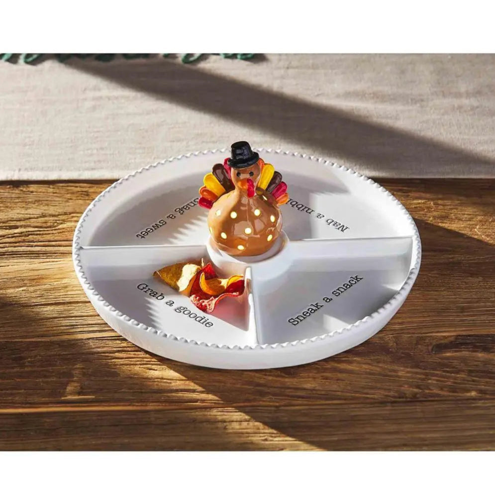 Bandeja separadora para aperitivos Mud Pie